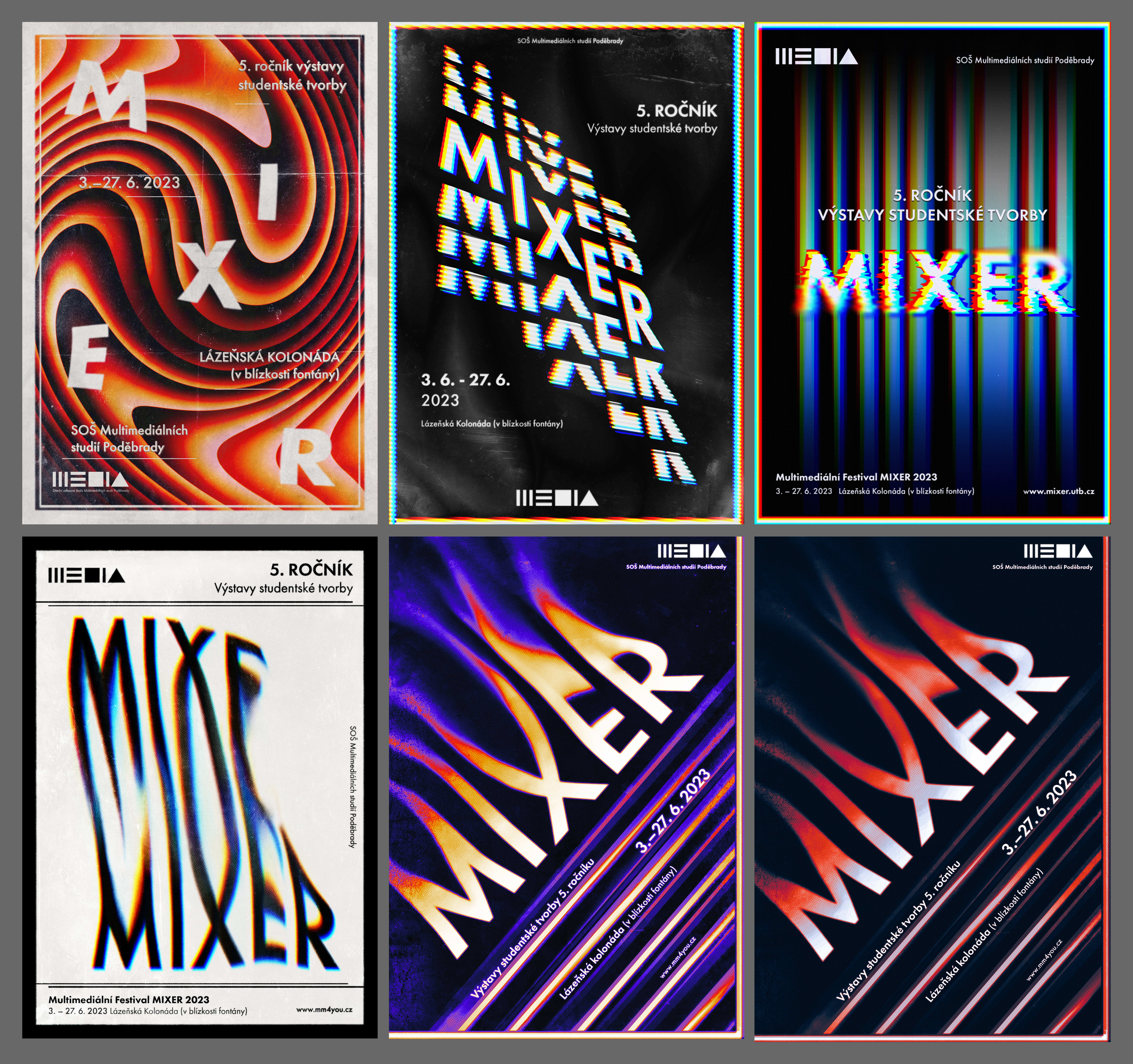 Plakáty na Mixer